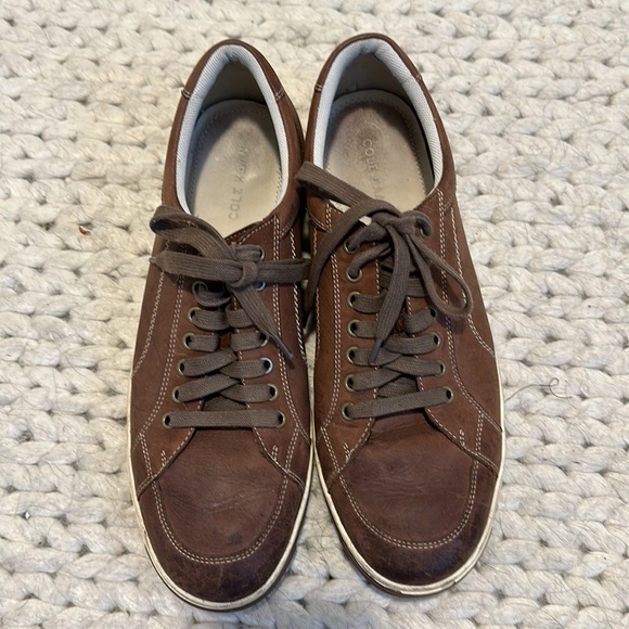Cole Haan Brown Leather Sneakers Size 11 - Picture 2 of 4